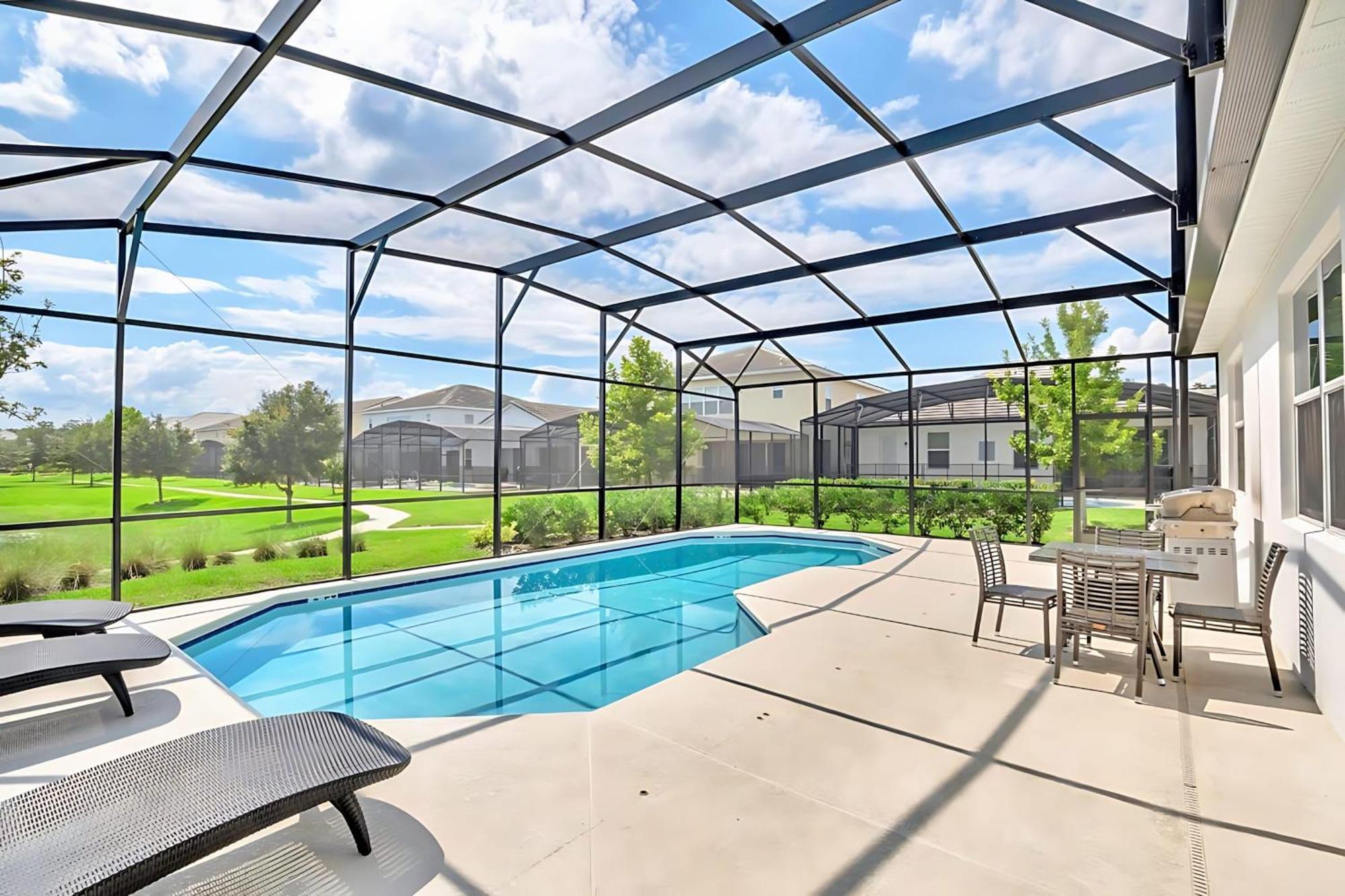 Family Resort - 6Br Mansion - Private Pool, Home Theater, Bbq And More Киссимми Экстерьер фото